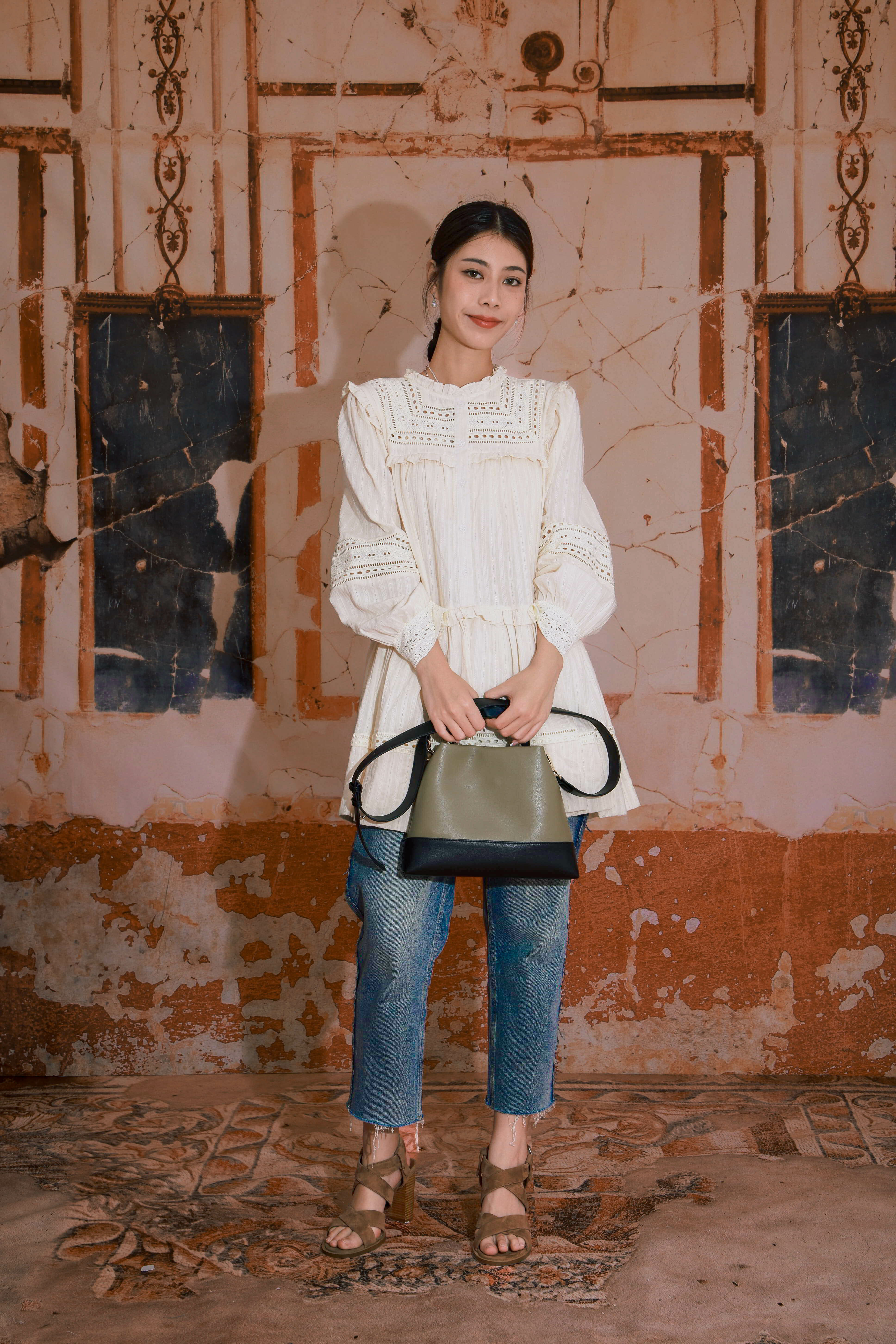 造型 827（連身裙＋牛仔褲）