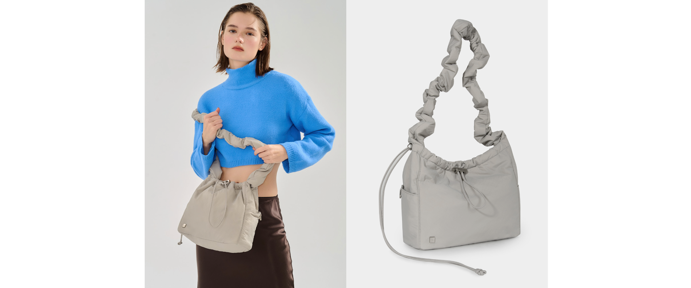 露營用大容量的一日旅行袋推薦，女生尼龍包-曼特斜背包。