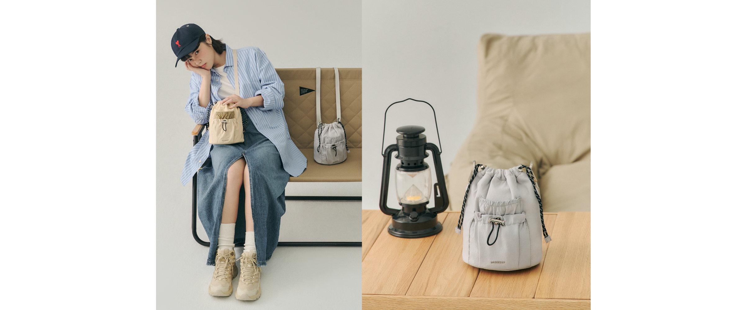 露營用輕便小包推薦，女用尼龍包- Soft Life 斜背包。