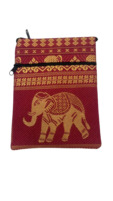 泰絲大象民族袋斜孭袋 (小)