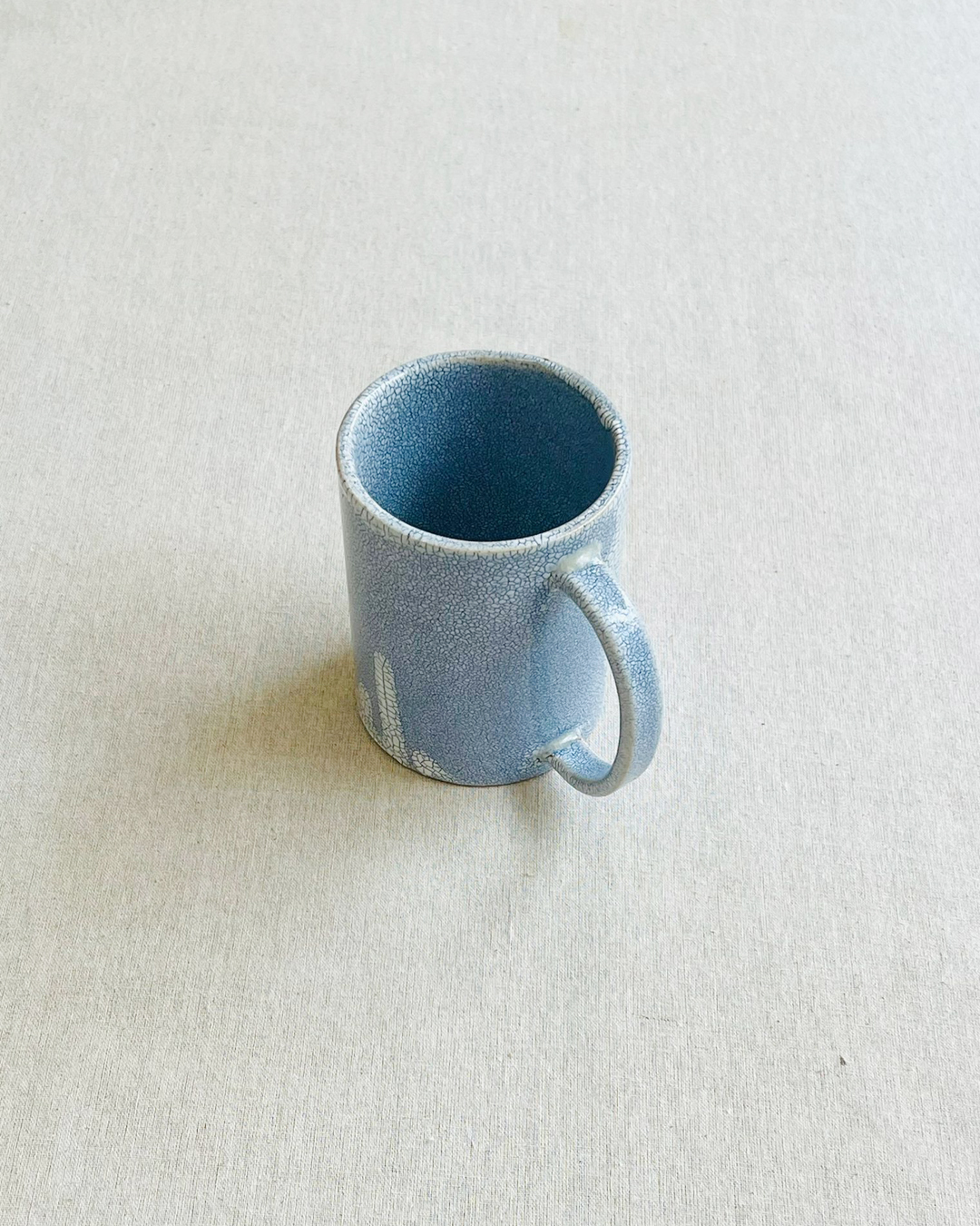 手工陶器 兵山窯 馬克杯 吳須藍｜UPRODUCTS