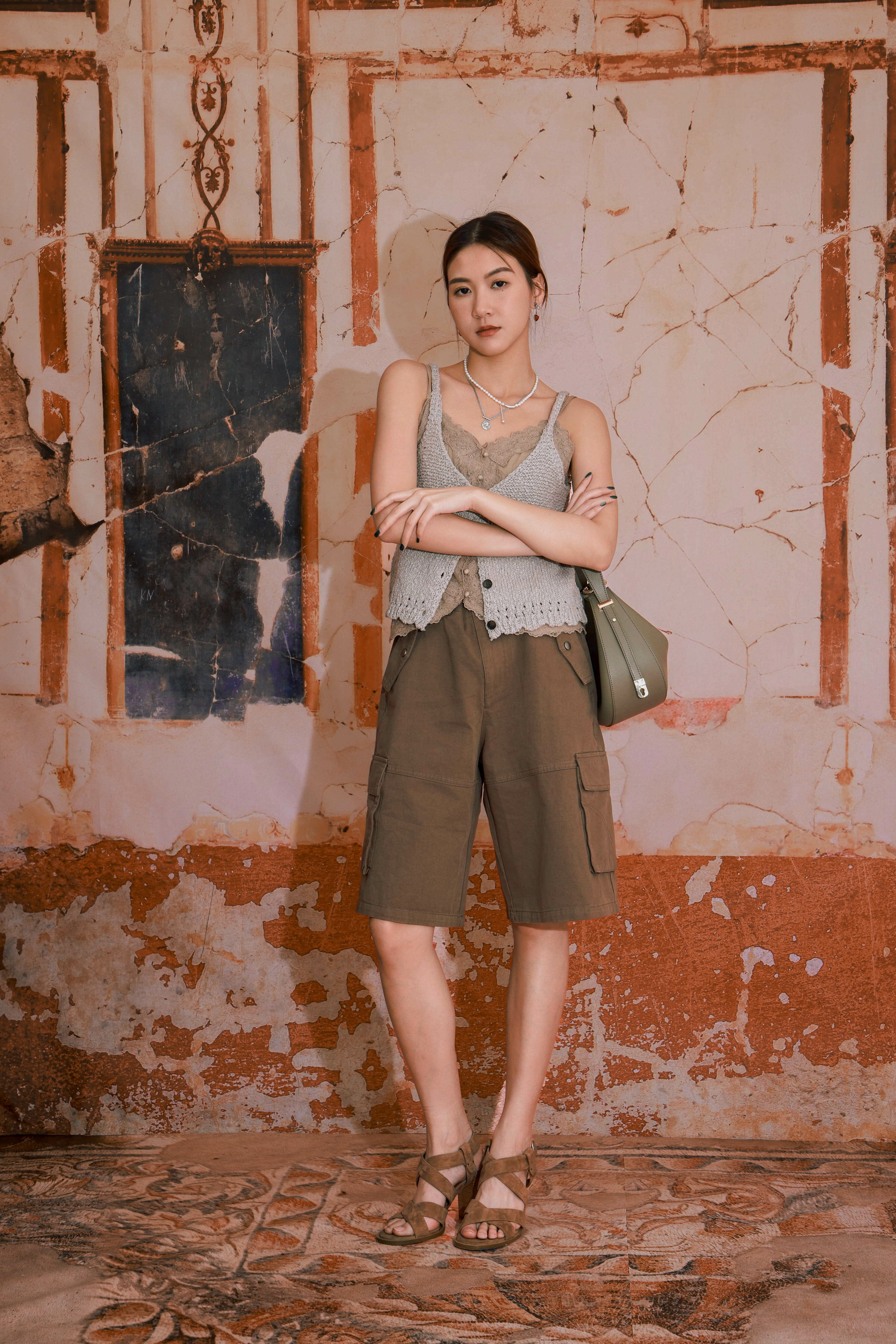 造型 831（上衣＋吊帶＋短褲）