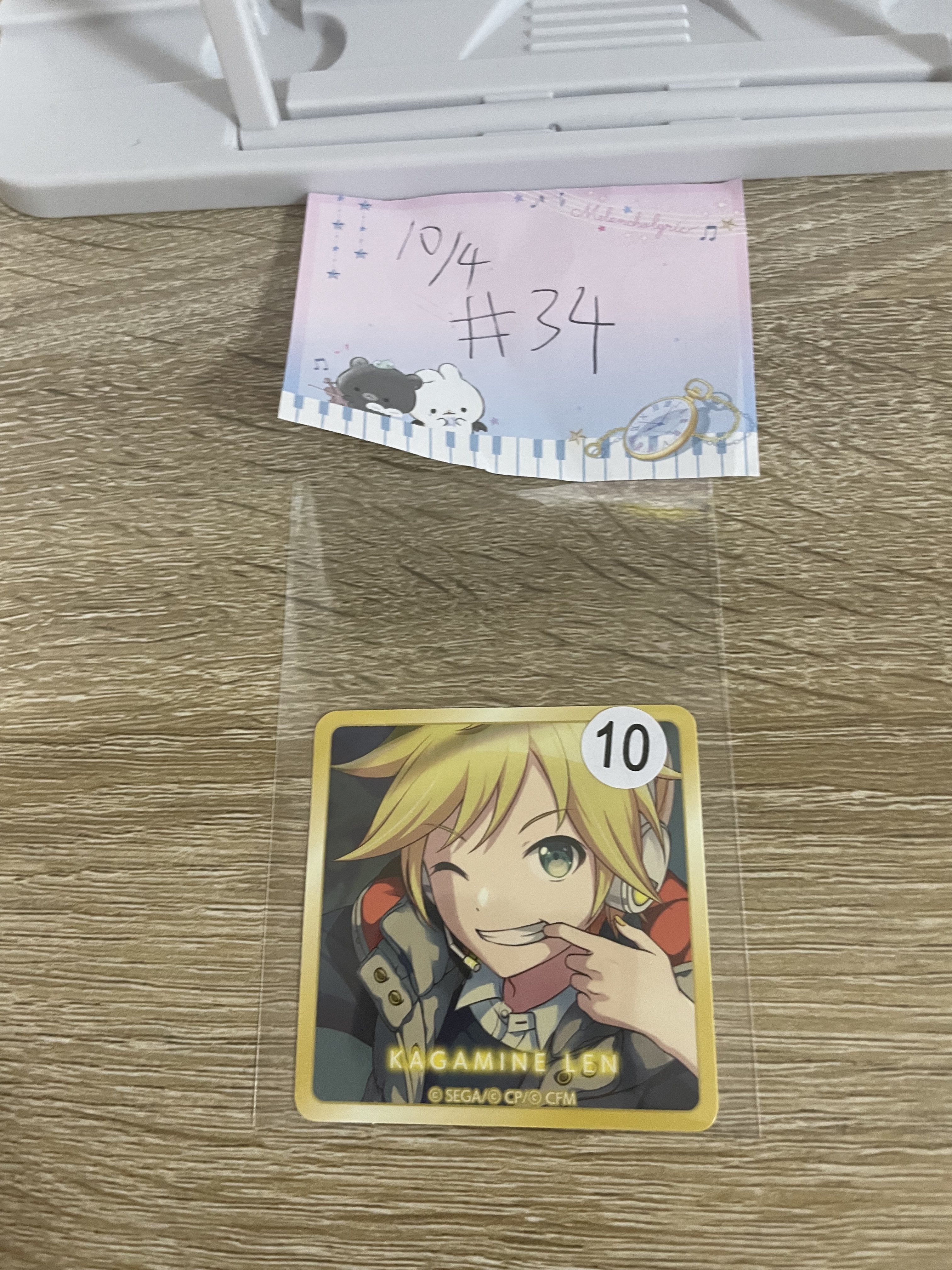 PROJECT SEKAI  LEN 貼紙#34