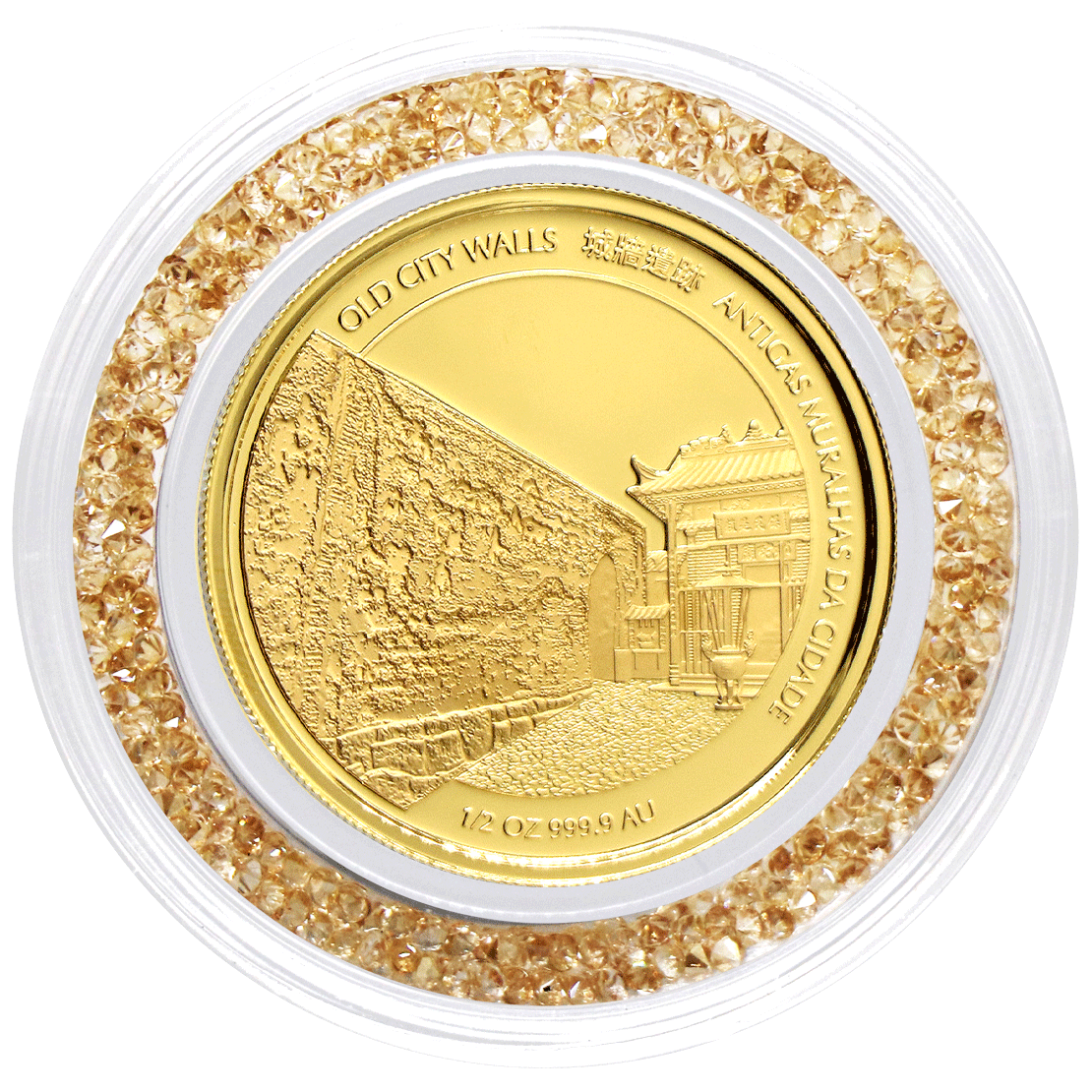 2023澳門（第四輪）兔年生肖紀念幣0.5盎司精裝金幣