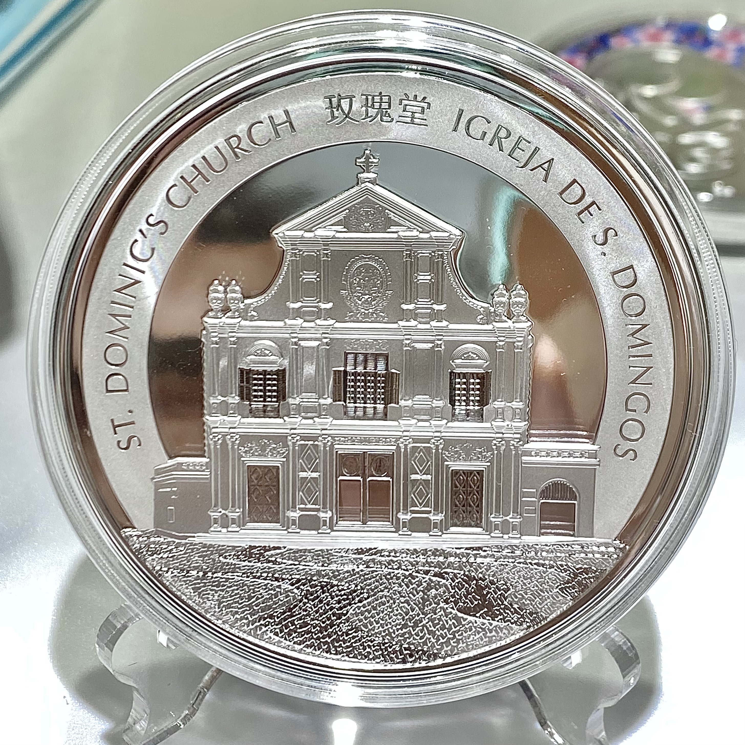 2017年澳門（第三輪）生肖雞年5盎司紀念銀幣