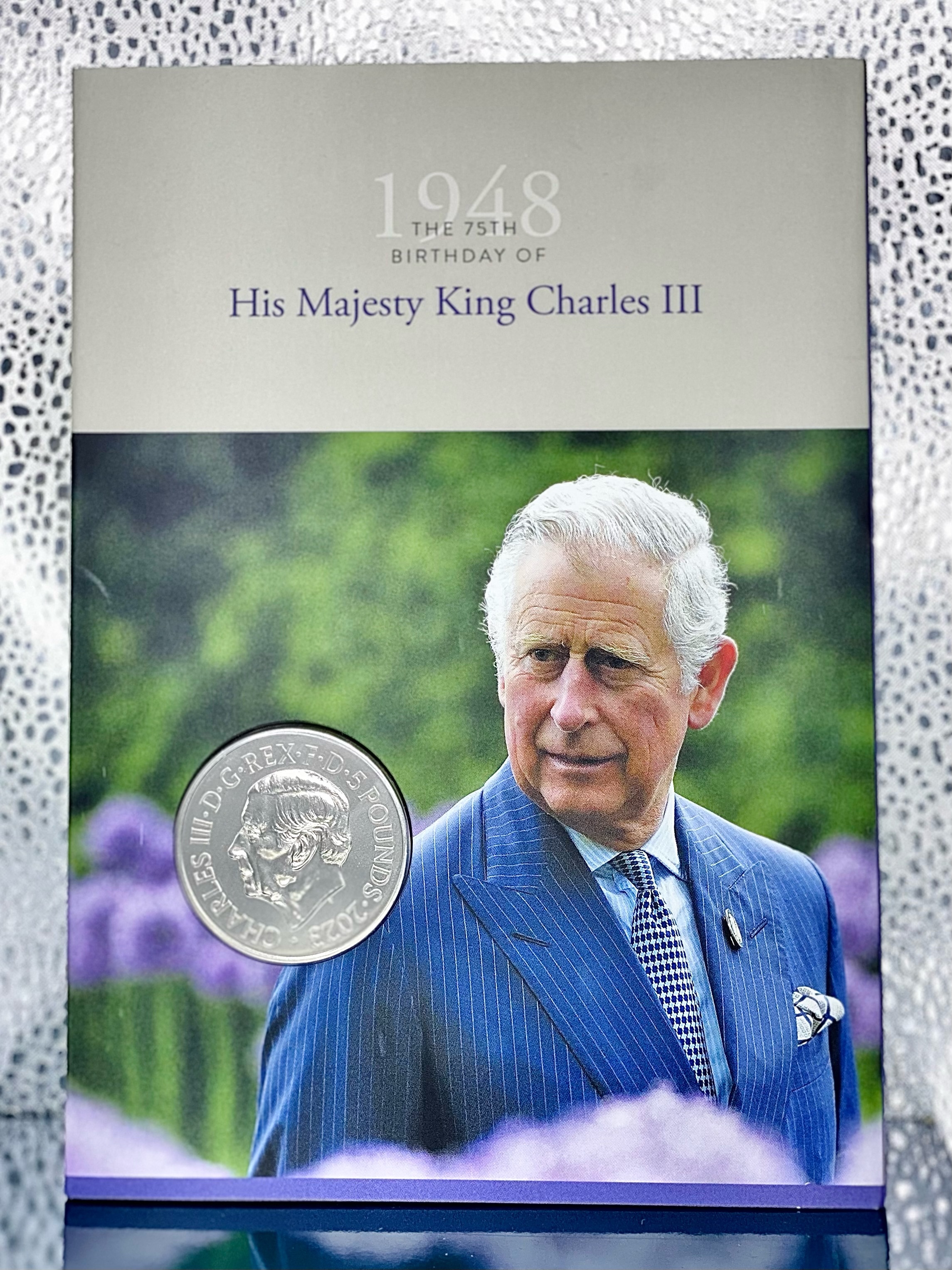 英國2023年查理斯三世頭像5枚合金紀念幣套裝（第一套）