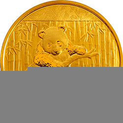 2014版熊貓金銀紀念幣1盎司圓形金質紀念幣