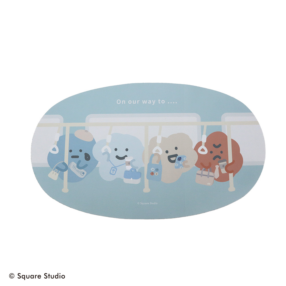 方坊滑鼠(桌)墊(旅途中)