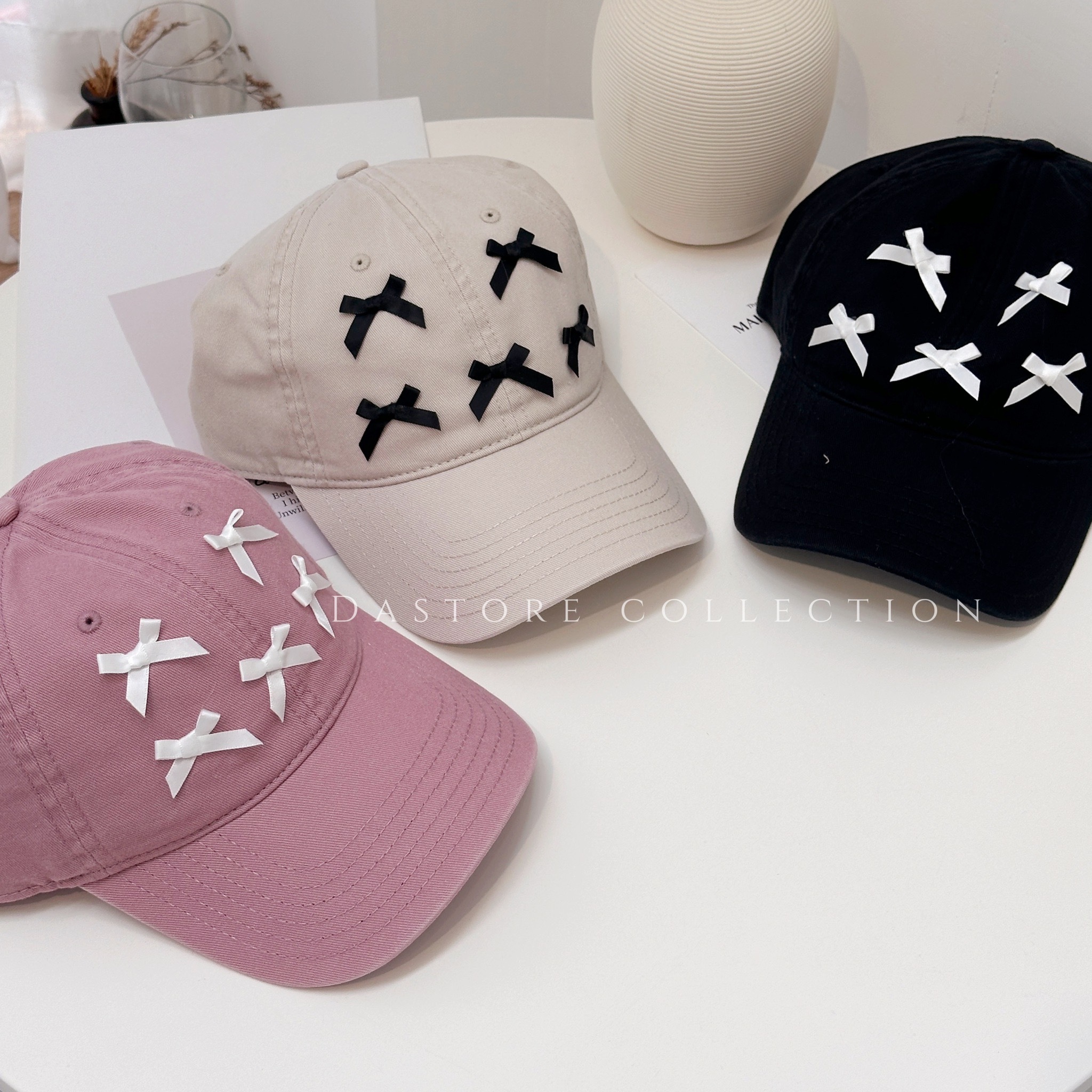 緞帶蝴蝶結老帽/三色