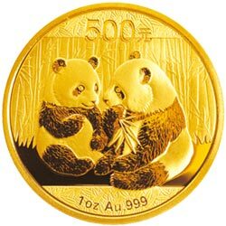 2009版熊貓金銀紀念幣1盎司金質紀念幣
