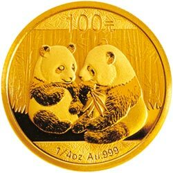 2009版熊貓金銀紀念幣1-4盎司金質紀念幣