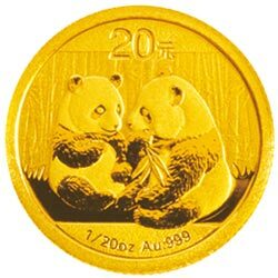 2009版熊貓金銀紀念幣1-20盎司金質紀念幣