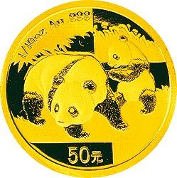2008版熊貓金銀紀念幣1-10盎司圓形金質紀念幣