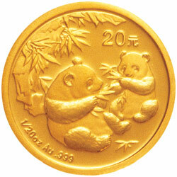 2006版熊貓金銀紀念幣1-20盎司金幣