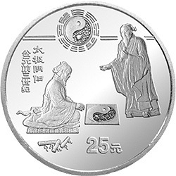 1993中國古代科技發明發現金銀鉑紀念幣（第2組）1-4盎司圓形鉑質紀念幣B