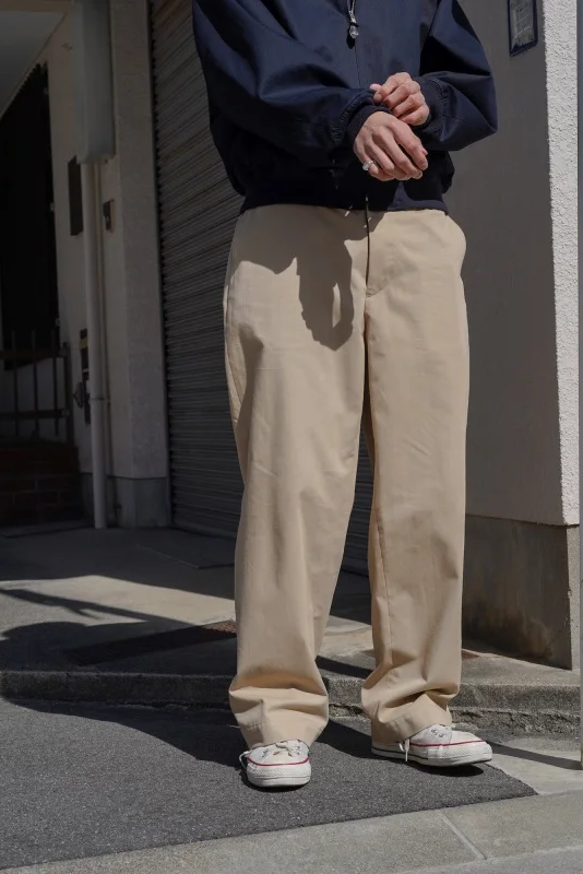 HERILL EGYPTIAN COTTON CHINO PANTS (2色)
