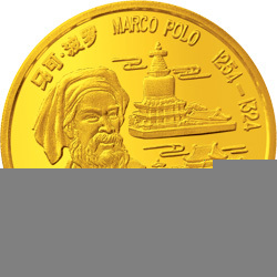 1983馬可·波羅金銀紀念幣5盎司圓形金質紀念幣