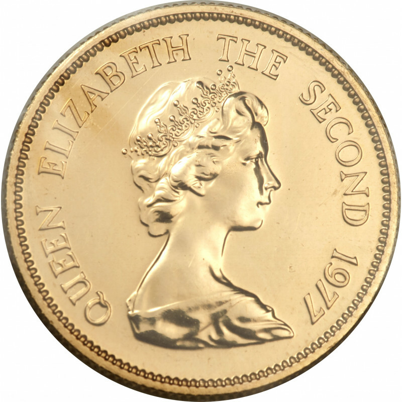 1977年香港12生肖蛇年紀念金幣