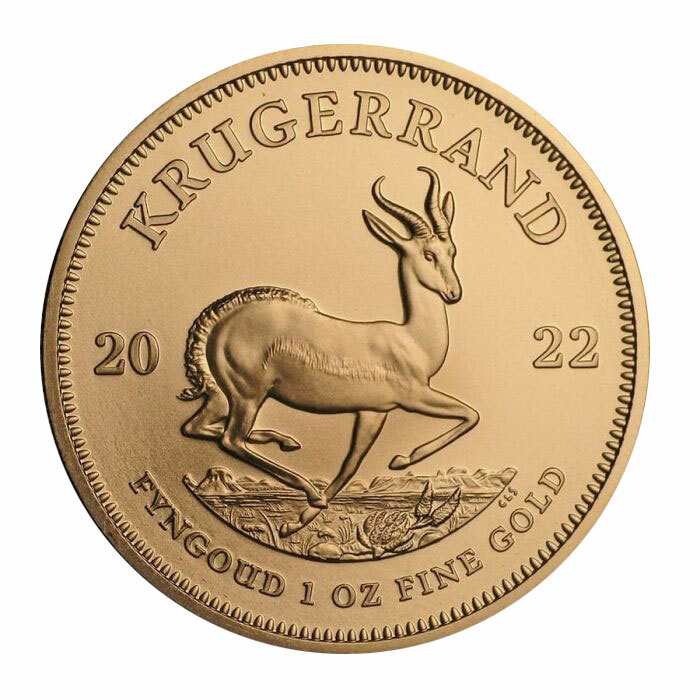 2022版南非克魯格1盎司/安士金幣