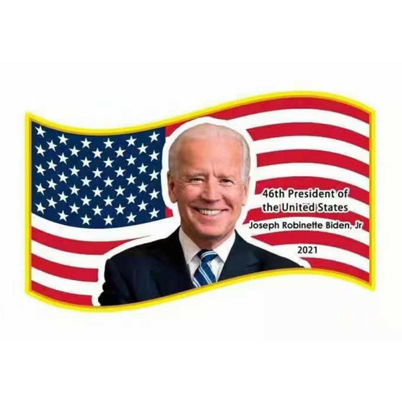 2021 斐濟發行美國第46任總統拜登50克紀念鍍金銅幣