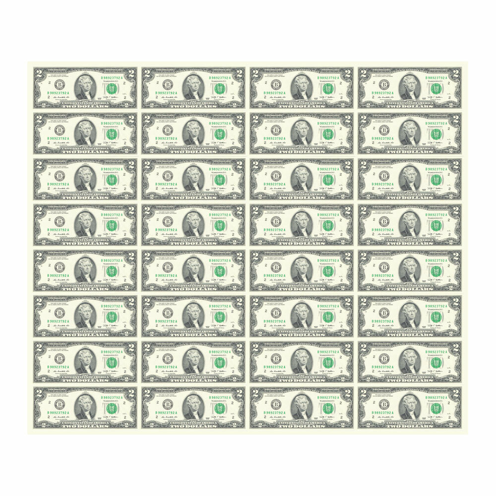2美元32連體鈔
