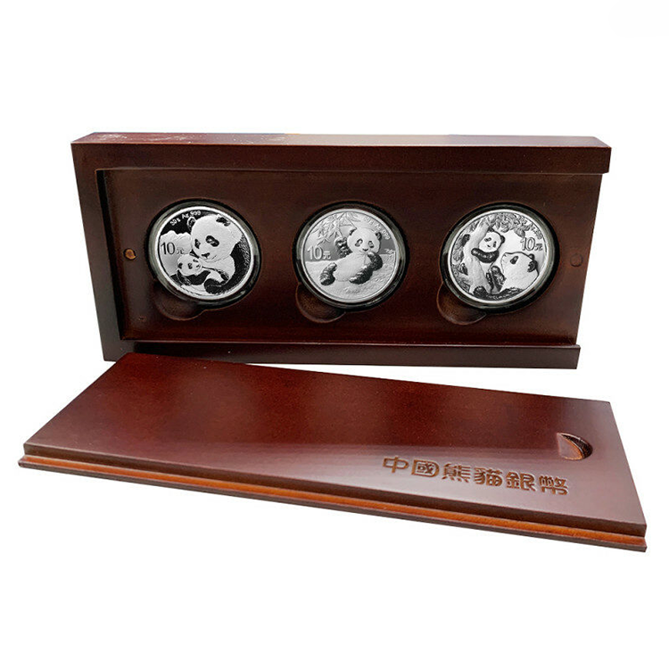 2020-2021-2022熊貓30克銀幣3V套裝