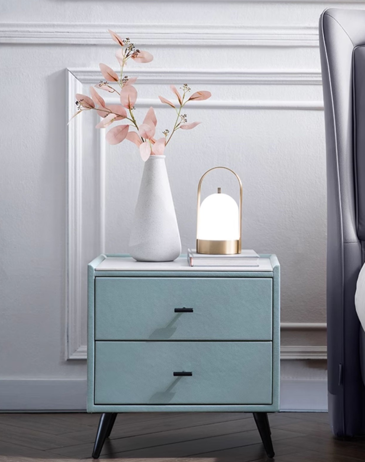 芝華仕現代簡約ins風床頭櫃