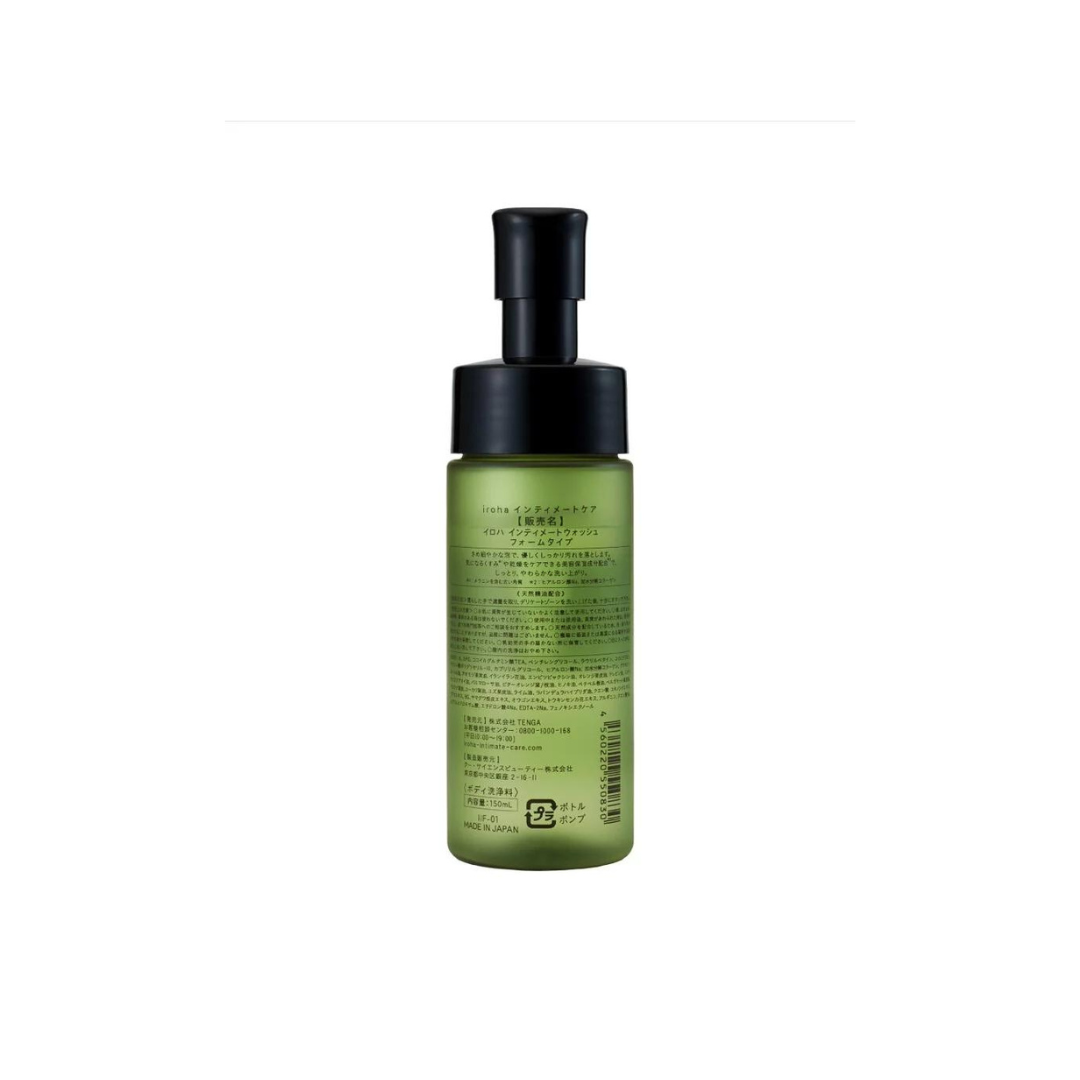 日本IROHA 女性弱酸私密抗菌潔淨泡沫 (150ml) 念珠菌 | 舒緩痕癢不適