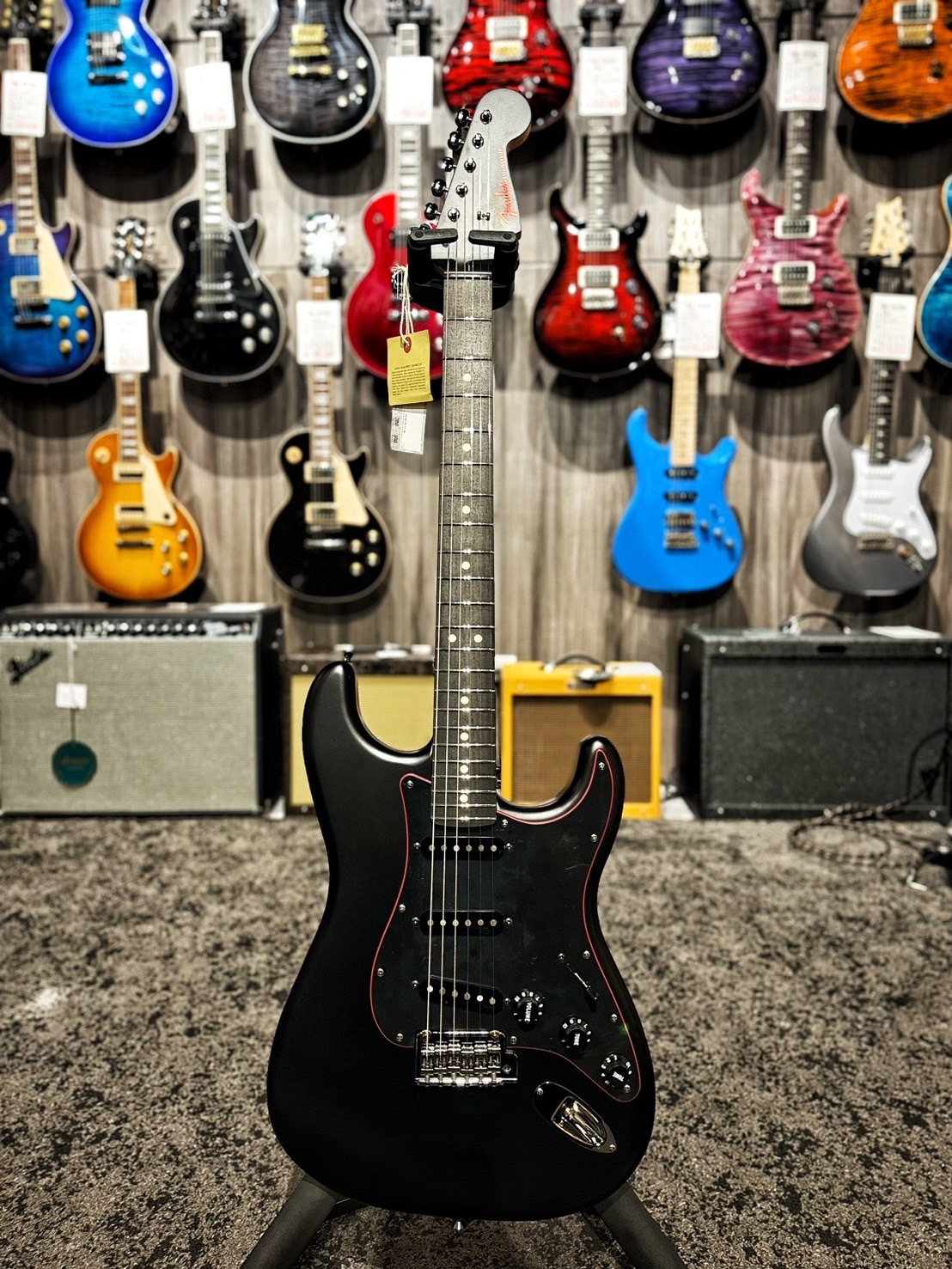 Fender LTD Noir Tele/Strat/Jazz Bass RW EB 消光黑 限量版 公司貨【宛伶樂器】