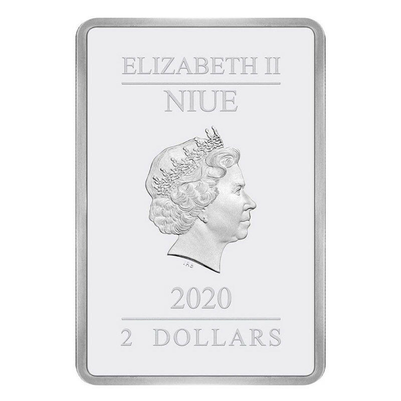 2020 紐埃 哈利·波特與魔法石 1盎司紀念銀幣