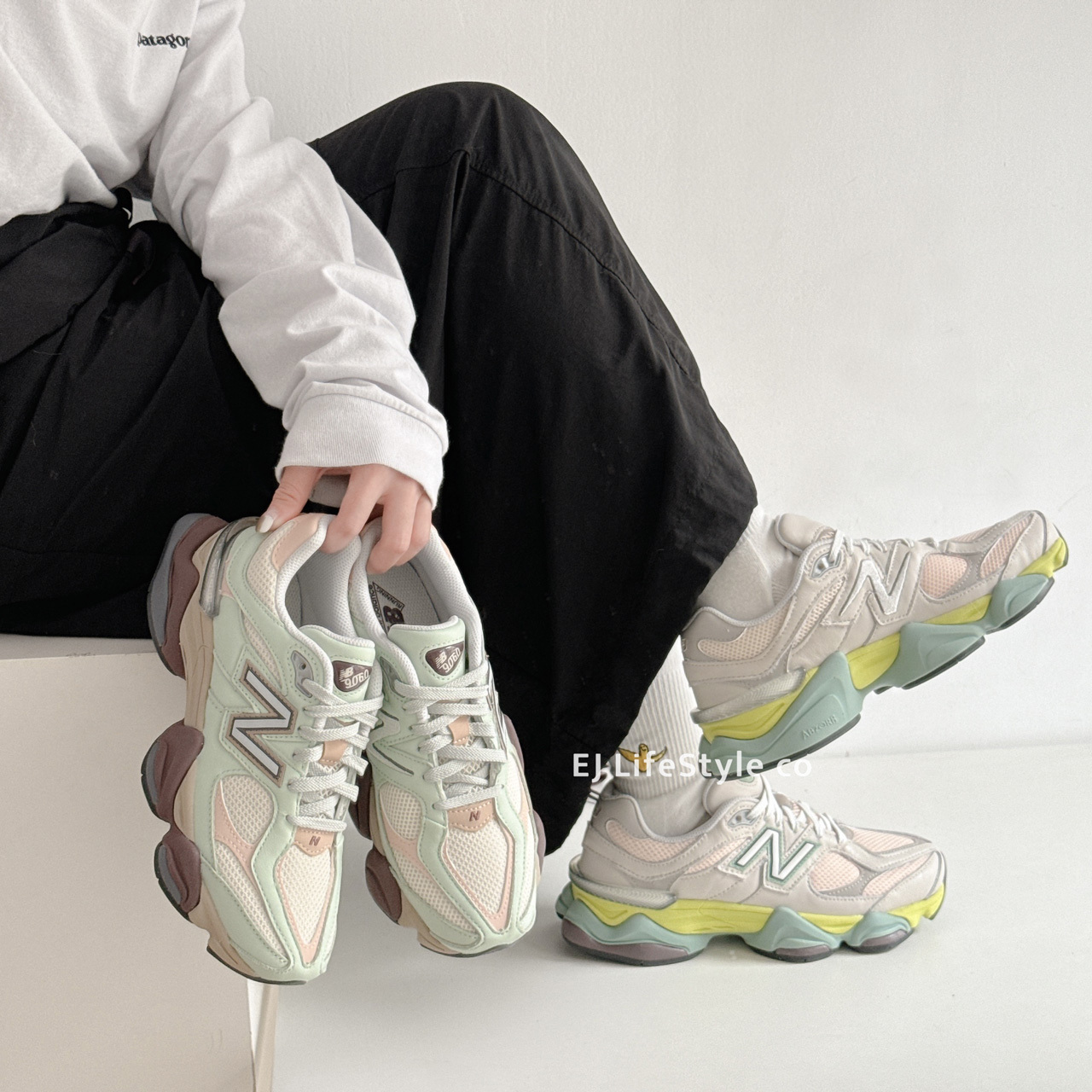 NEW BALANCE 9060 NB IU代言同款 繽粉 春夏 老爹鞋 男女鞋 U9060GCA U9060GCB / 現貨