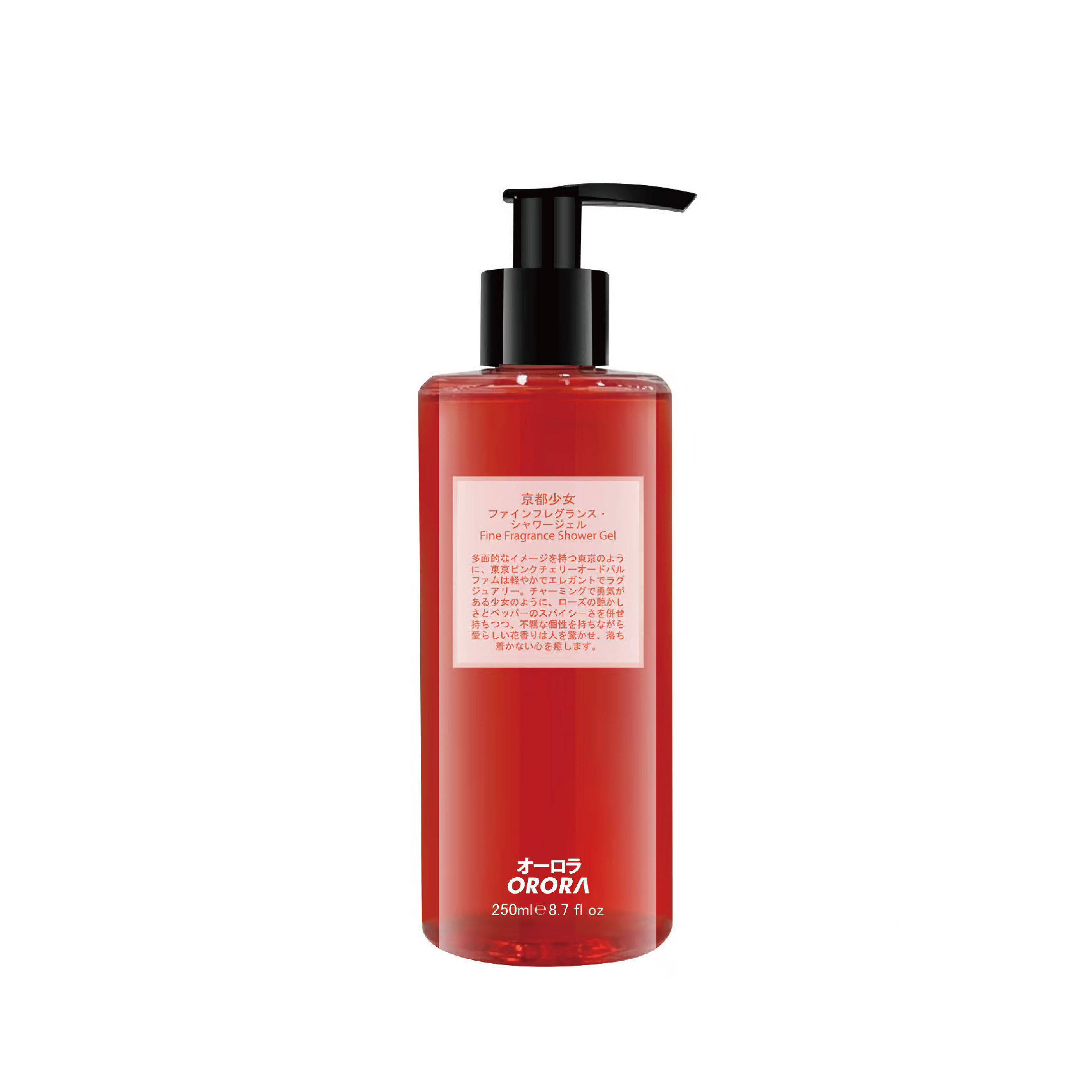 日本 ORORA 京都少女沐浴乳 (250ml) (EXP:2027.01)