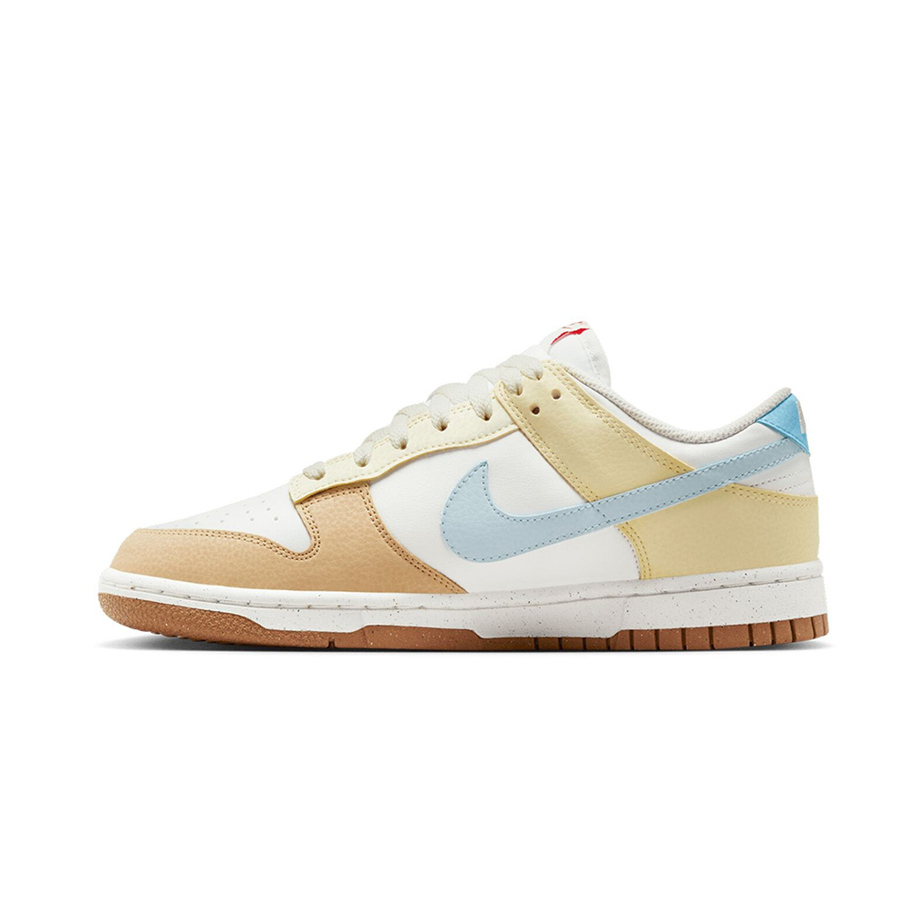 W Nike Dunk Low Next Nature Soft Yellow 白棕藍 FZ4347-100