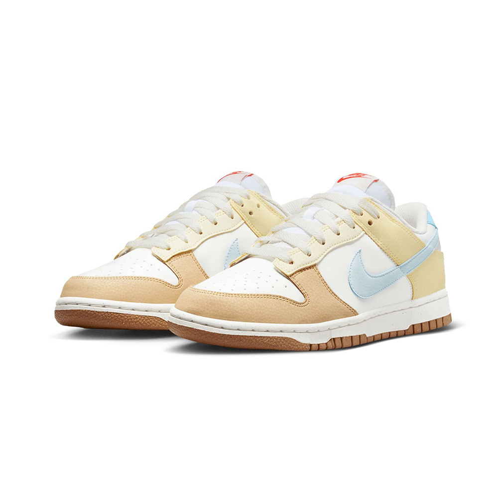 W Nike Dunk Low Next Nature Soft Yellow 白棕藍 FZ4347-100