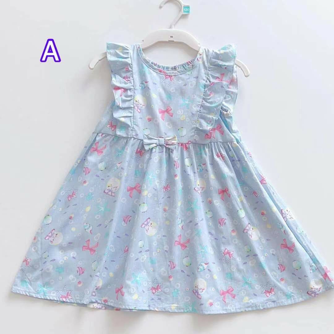 (現貨) 女童one piece裙 (S04104)