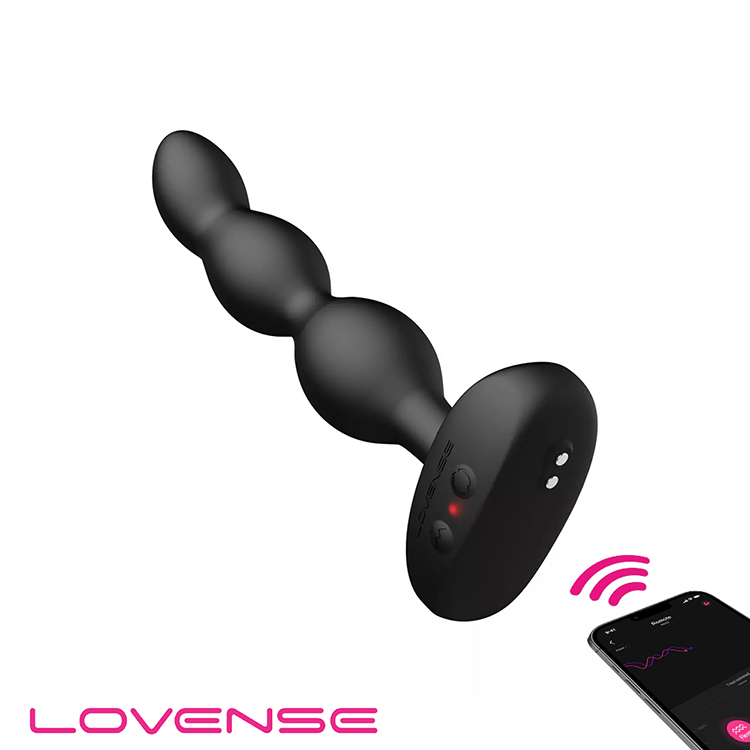 Lovense Ridge 智能手機遙控 旋轉式後庭拉珠震動器