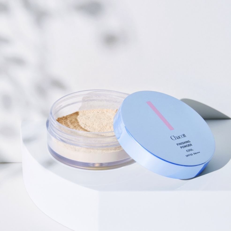 [限定] CHACOTT COSMETICS Finishing UV Powder Cool Brightening Natural 涼感定妝碎粉 附粉撲 SPF 30 PA +++ 15g