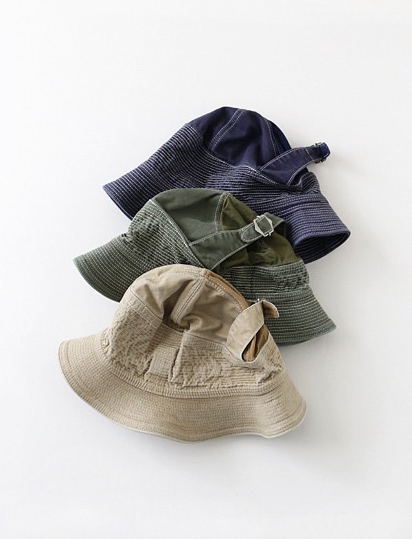 2026AW KAPITAL 11.5oz BUCKET HAT DEMIN 岡山產 丹寧 漁夫帽 現貨 EK-1498XH