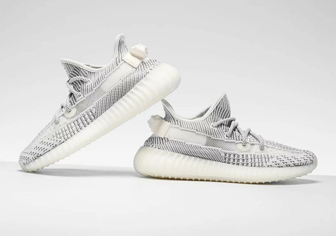 【逢甲 FUZZY】Adidas Yeezy BOOST 350 V2 Static 天使 鞋帶反光 EF2905