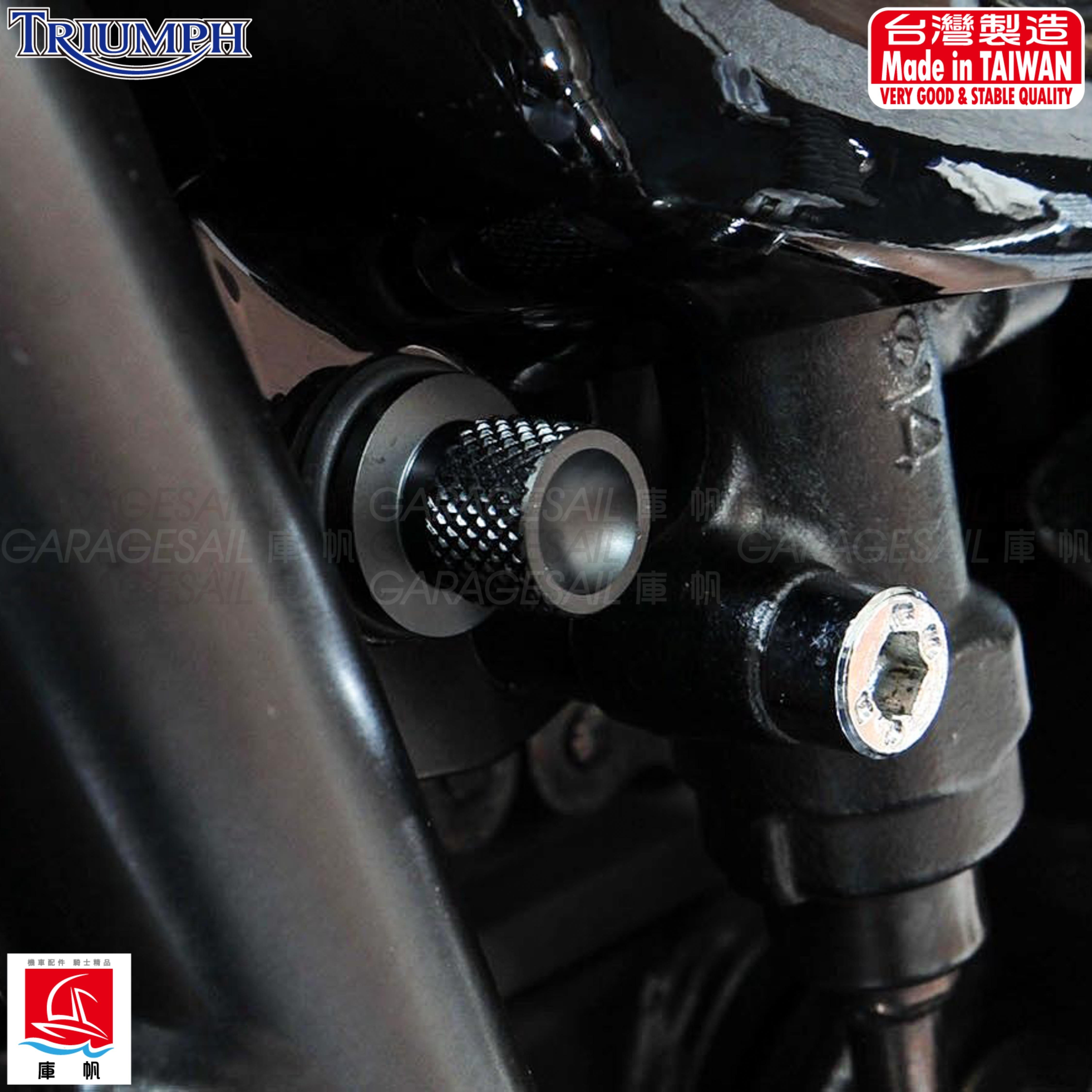 氣冷凱旋 專用 側蓋螺絲 黑