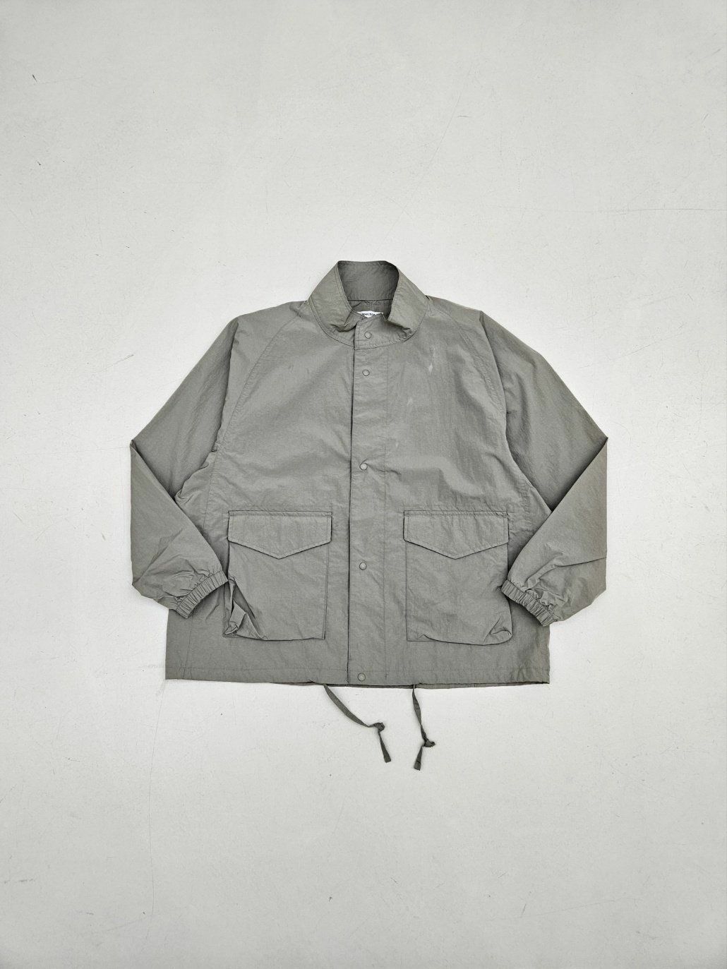 淨色企領拉鍊風褸 SPECTOR-066JK