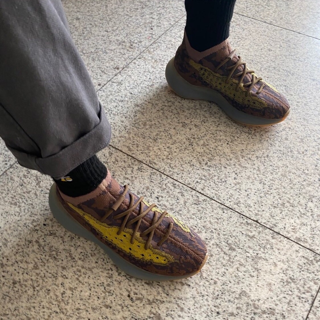 【逢甲 FUZZY】Adidas Yeezy Boost 380 Lmnte 棕黃 全反光 FZ4982 H02541