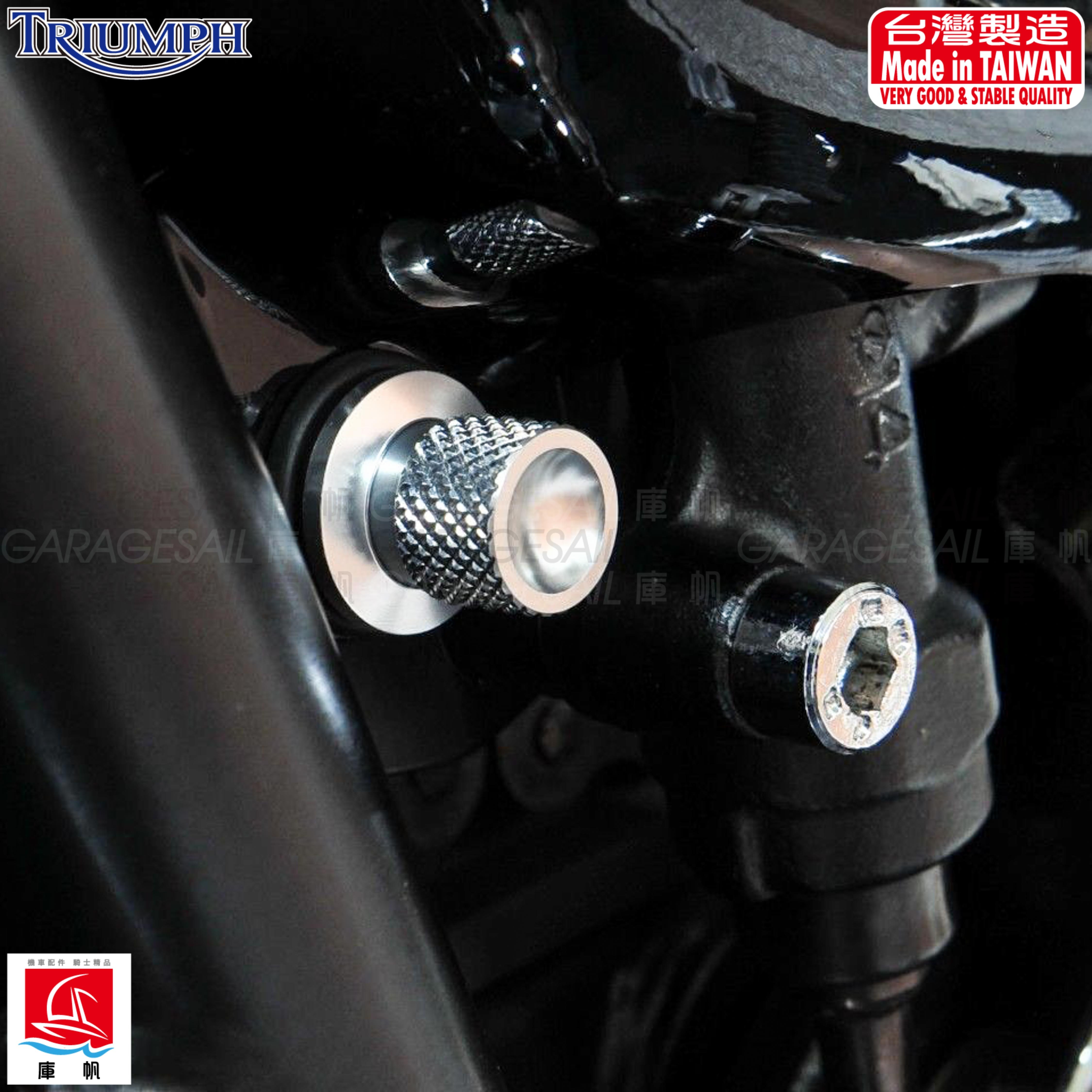 氣冷凱旋 專用 側蓋螺絲 銀