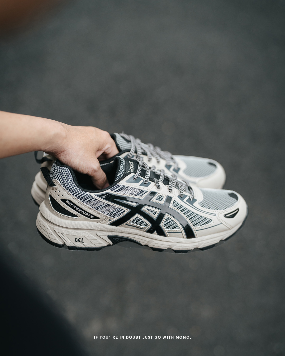 ASICS Gel-Venture 6  反光復古慢跑鞋 男女鞋 2色