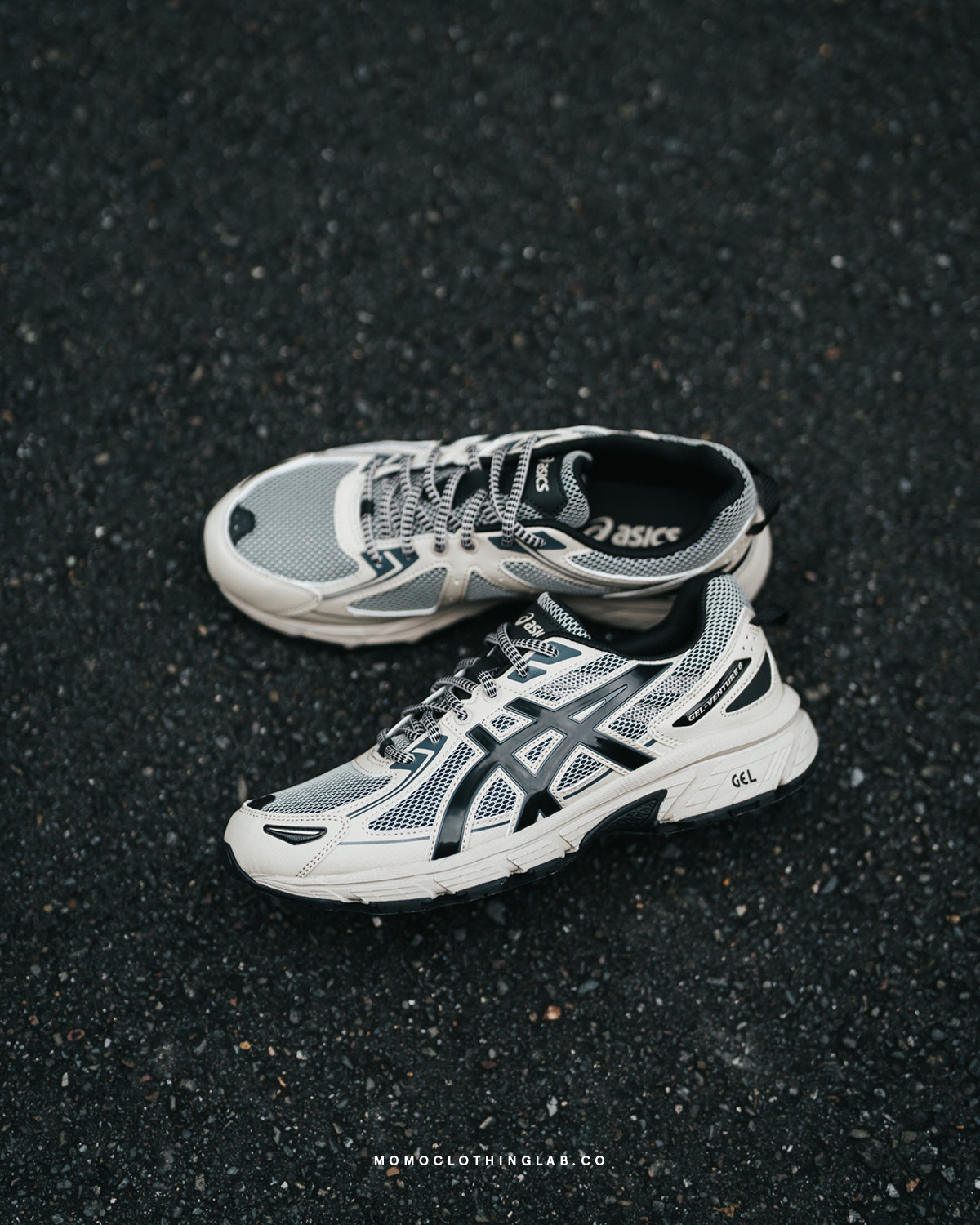 ASICS Gel-Venture 6  反光復古慢跑鞋 男女鞋 2色