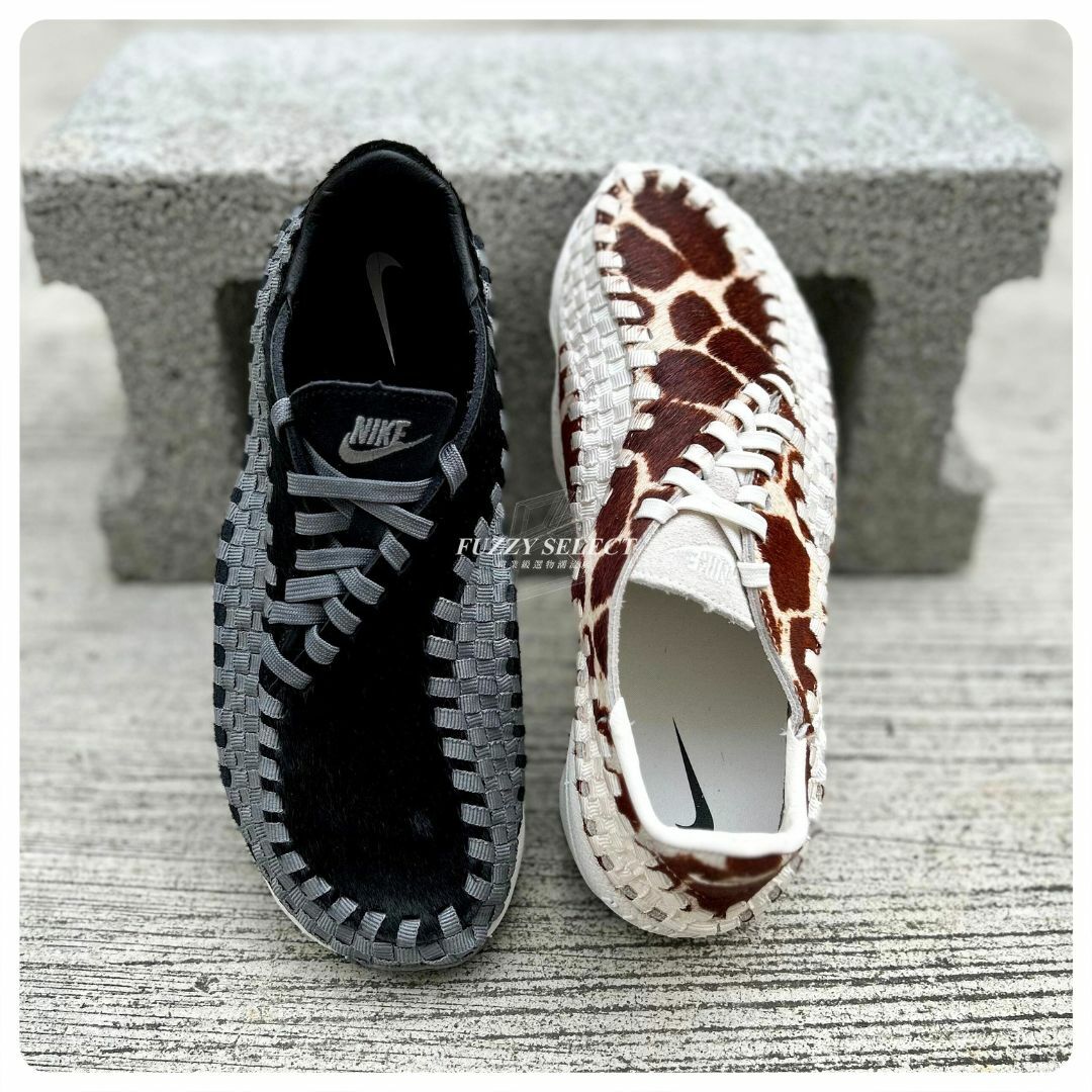 【逢甲 FUZZY】W Nike Air Footscape 編織 黑灰 FB1959-001