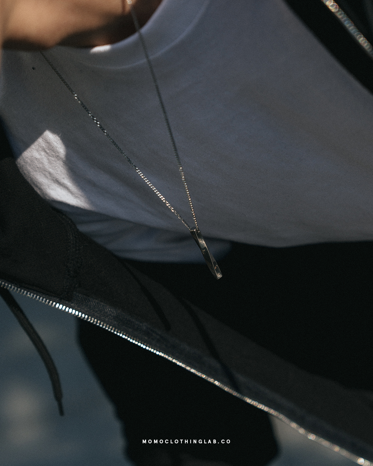 #現貨 (ACCN583) 鋼項鍊 螺旋直槓