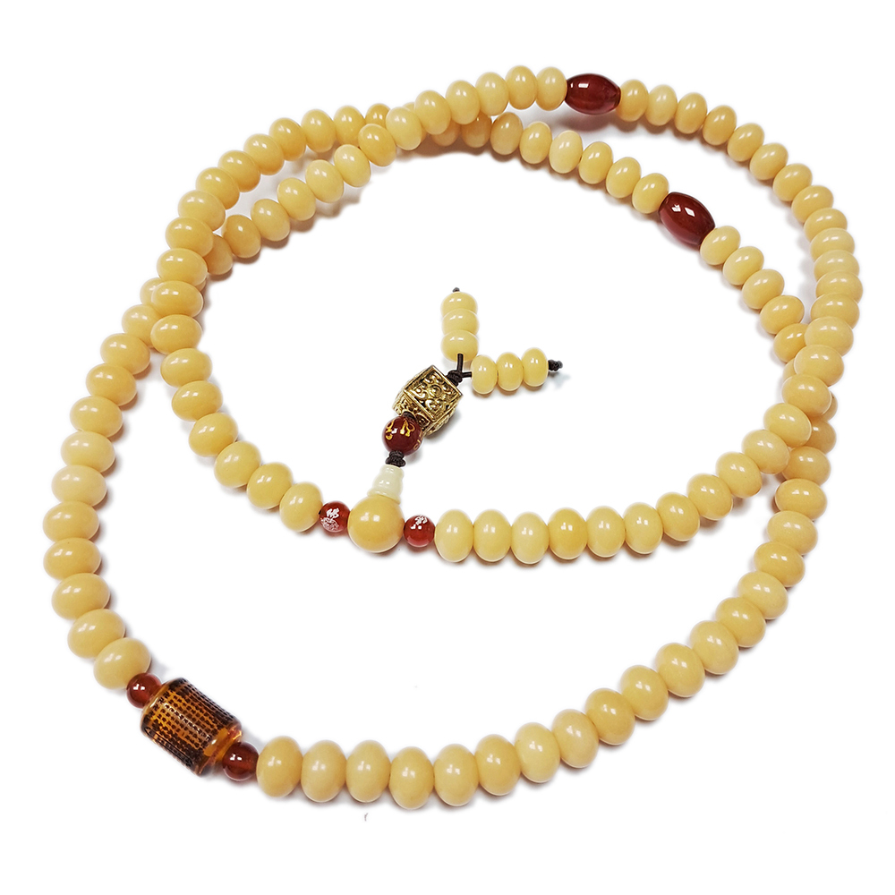 心經+菩提根108念珠10*8mm【十方】143234