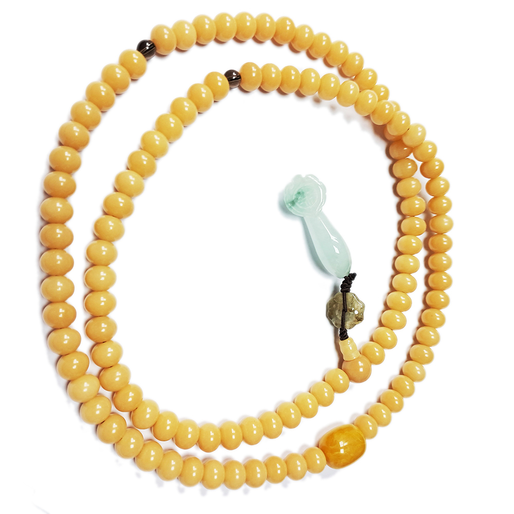 玉如意+菩提根108念珠9*8mm【十方【十方】148168