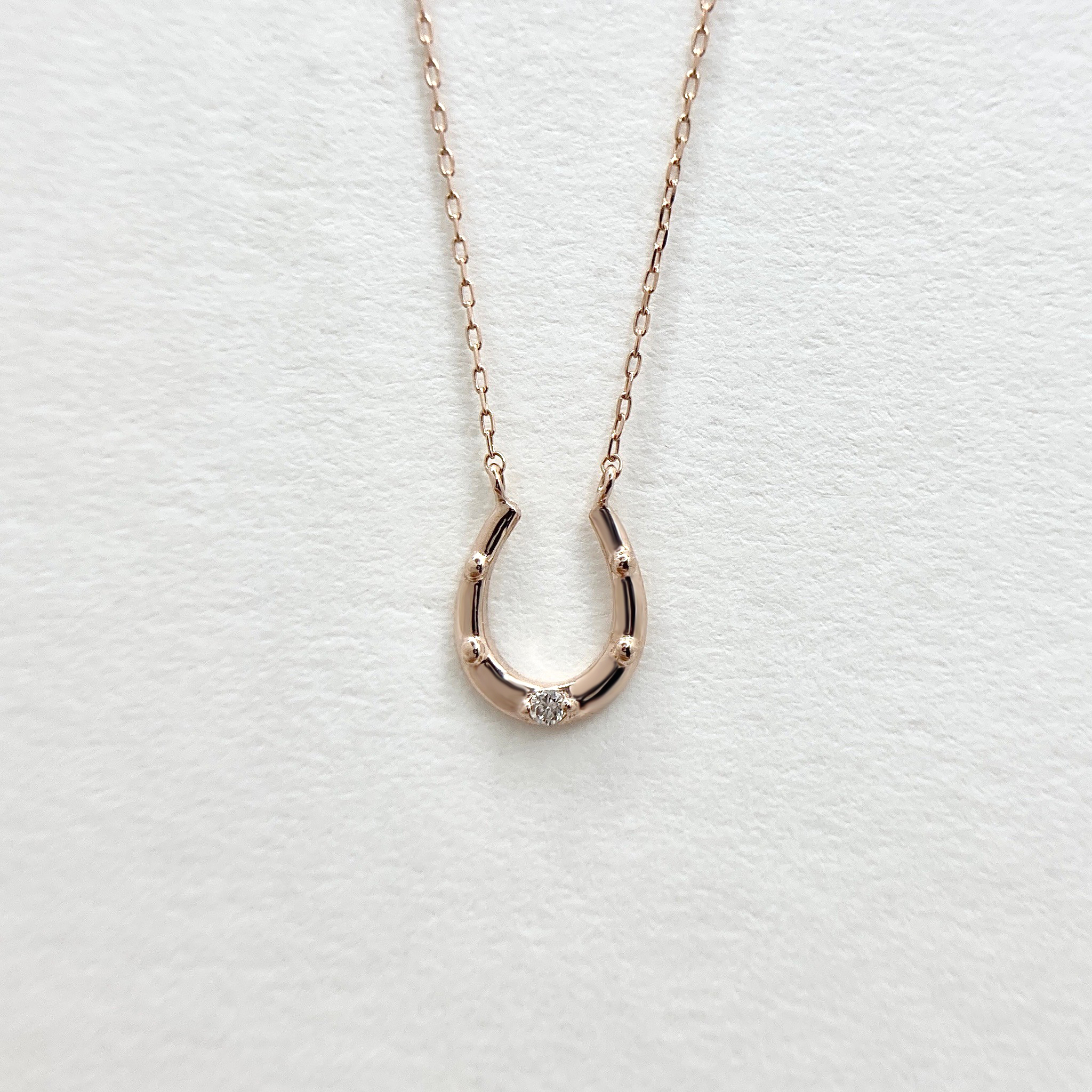 K18 層疊馬蹄項鍊